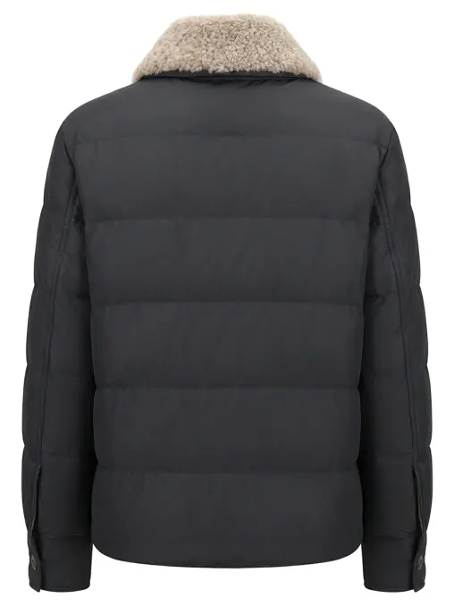 Пуховик стеганый BRUNELLO CUCINELLI