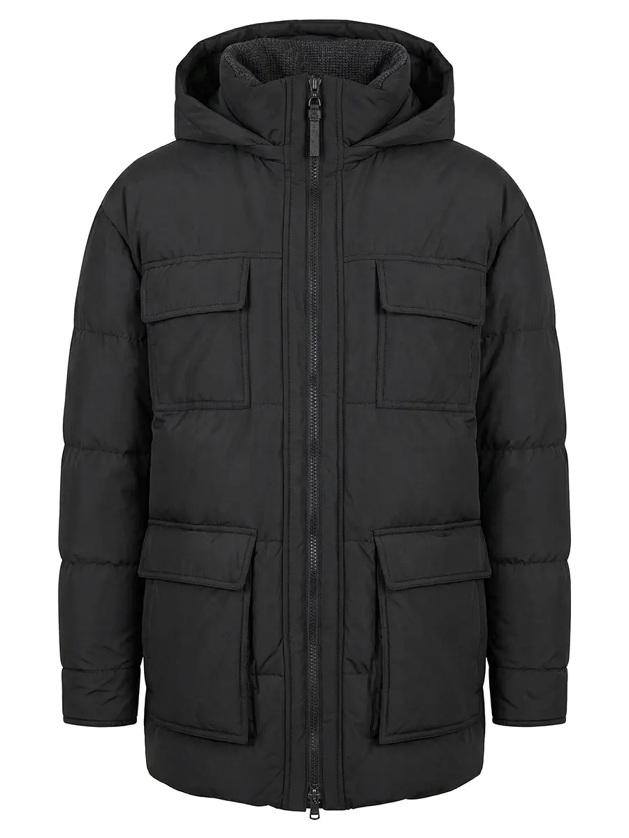 Пуховик стеганый