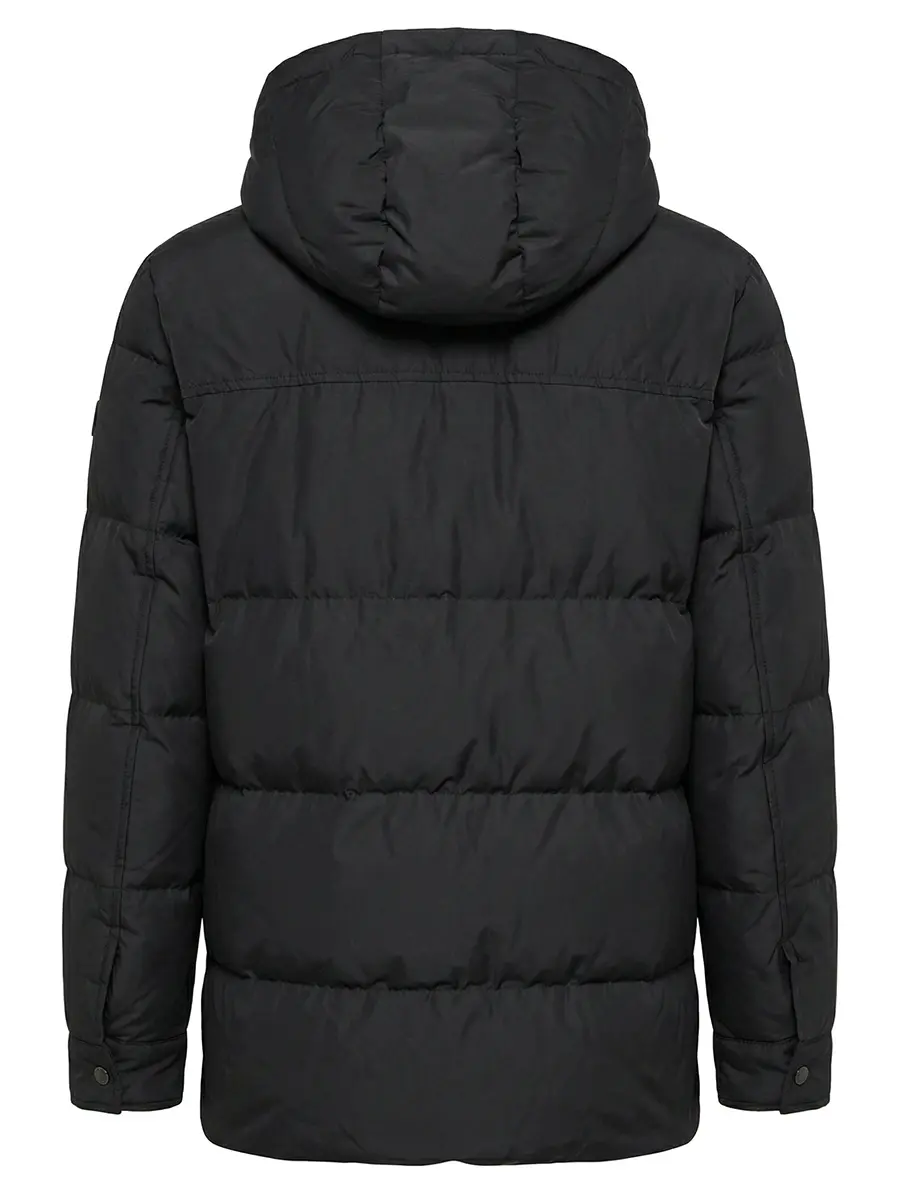 Пуховик стеганый