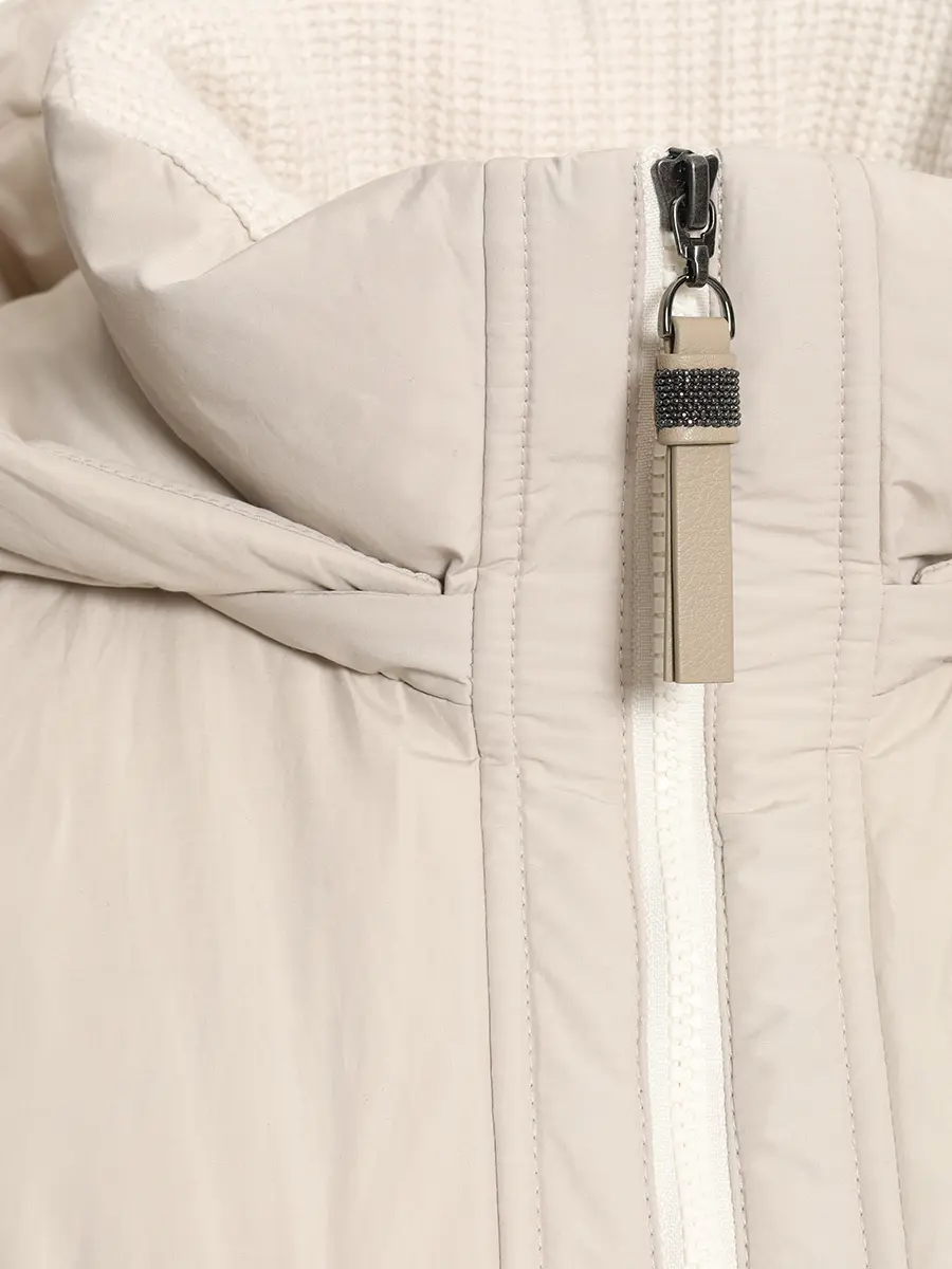 Пуховик стеганый