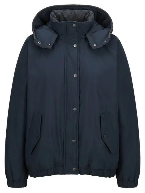 Пуховик однотонный BRUNELLO CUCINELLI