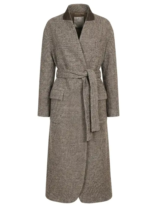 Пальто из шерсти BRUNELLO CUCINELLI