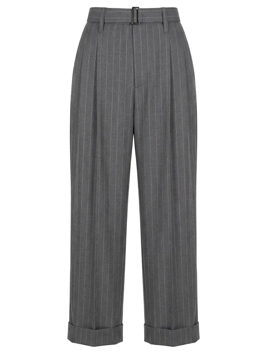 Брюки шерстяные