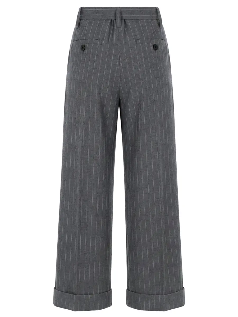 Брюки шерстяные