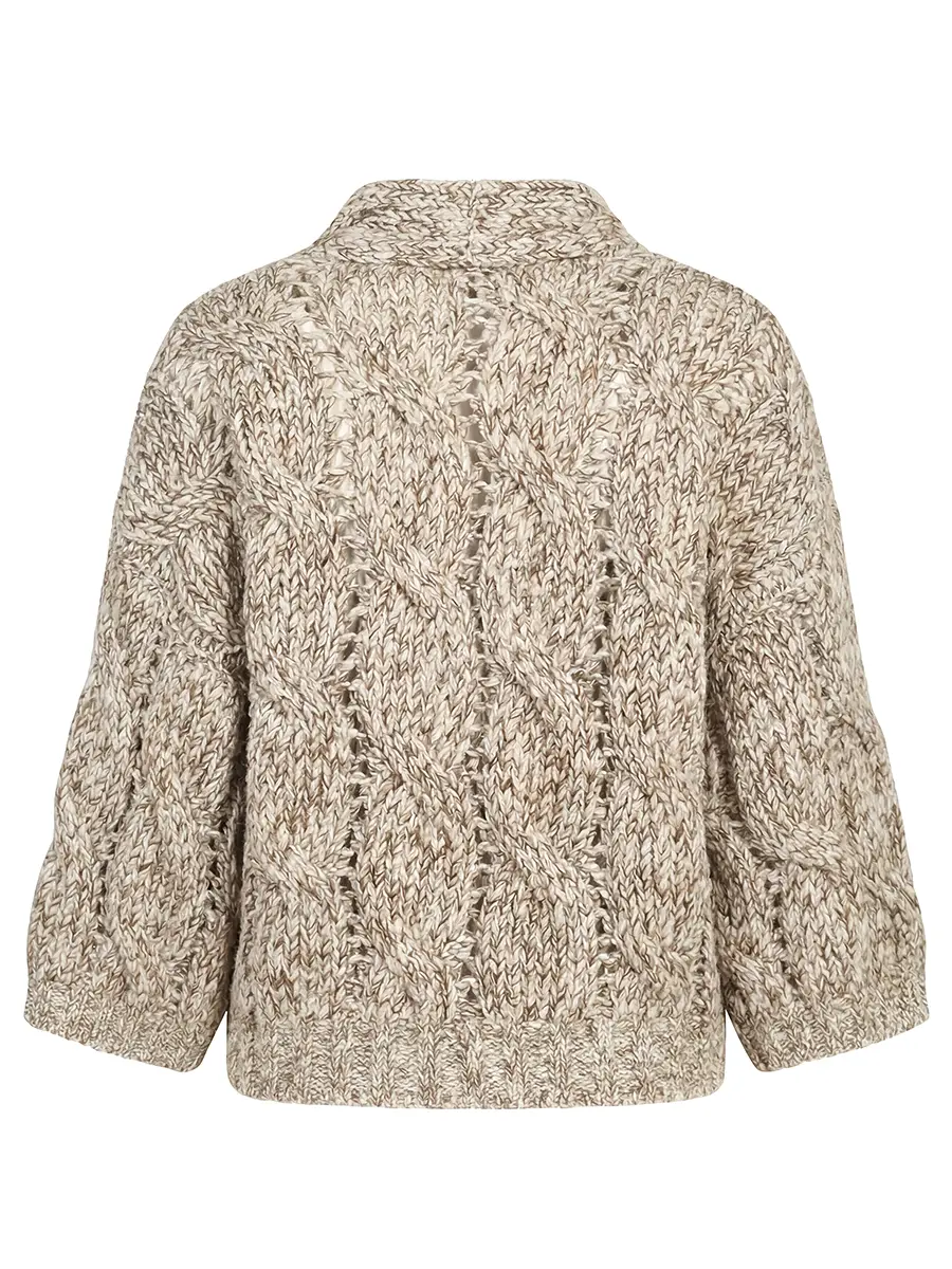 Кардиган с декором пайетками