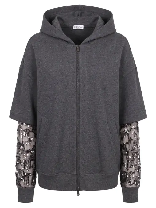 Олимпийка из хлопка BRUNELLO CUCINELLI