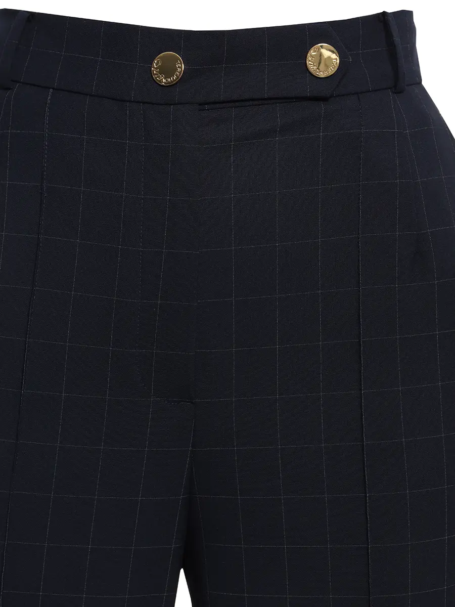 Брюки в клетку