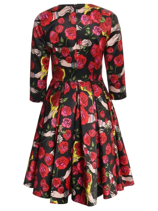 Платье с принтом 10X10 AN ITALIAN THEORY