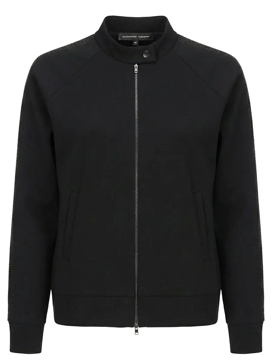 Бомбер шерстяной