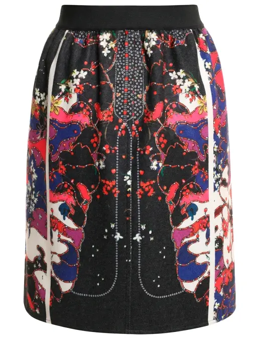 Юбка с принтом PICCIONE.PICCIONE