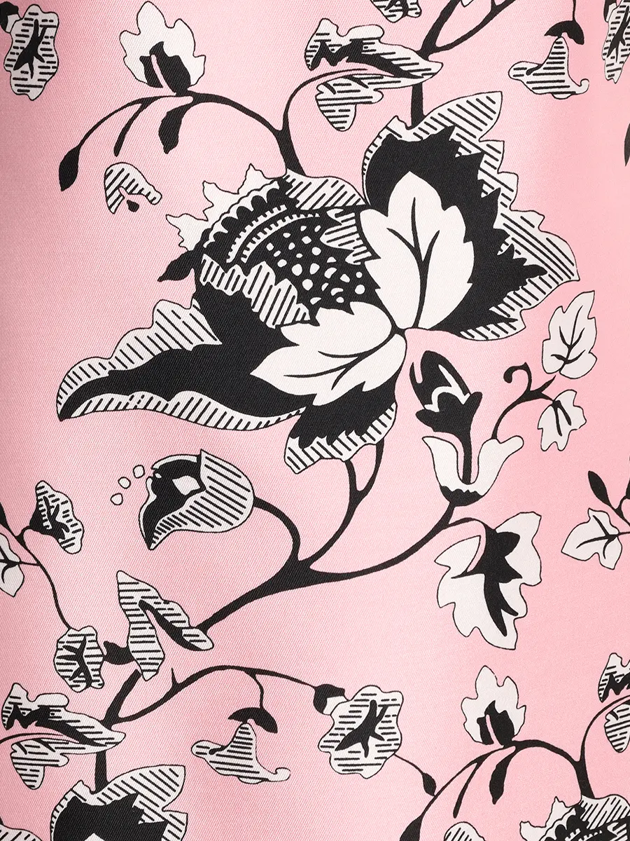 Платье из шерсти и шелка