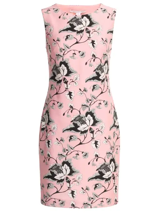 Платье из шерсти и шелка DIANE VON FURSTENBERG