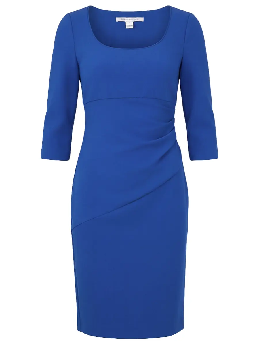 Платье однотонное