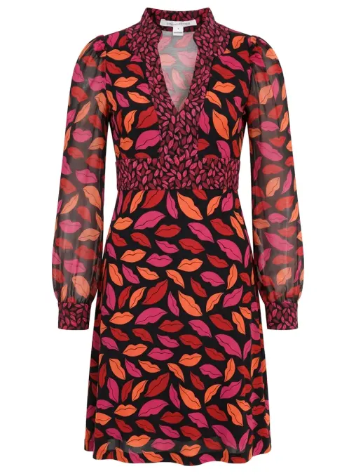 Платье шелковое DIANE VON FURSTENBERG