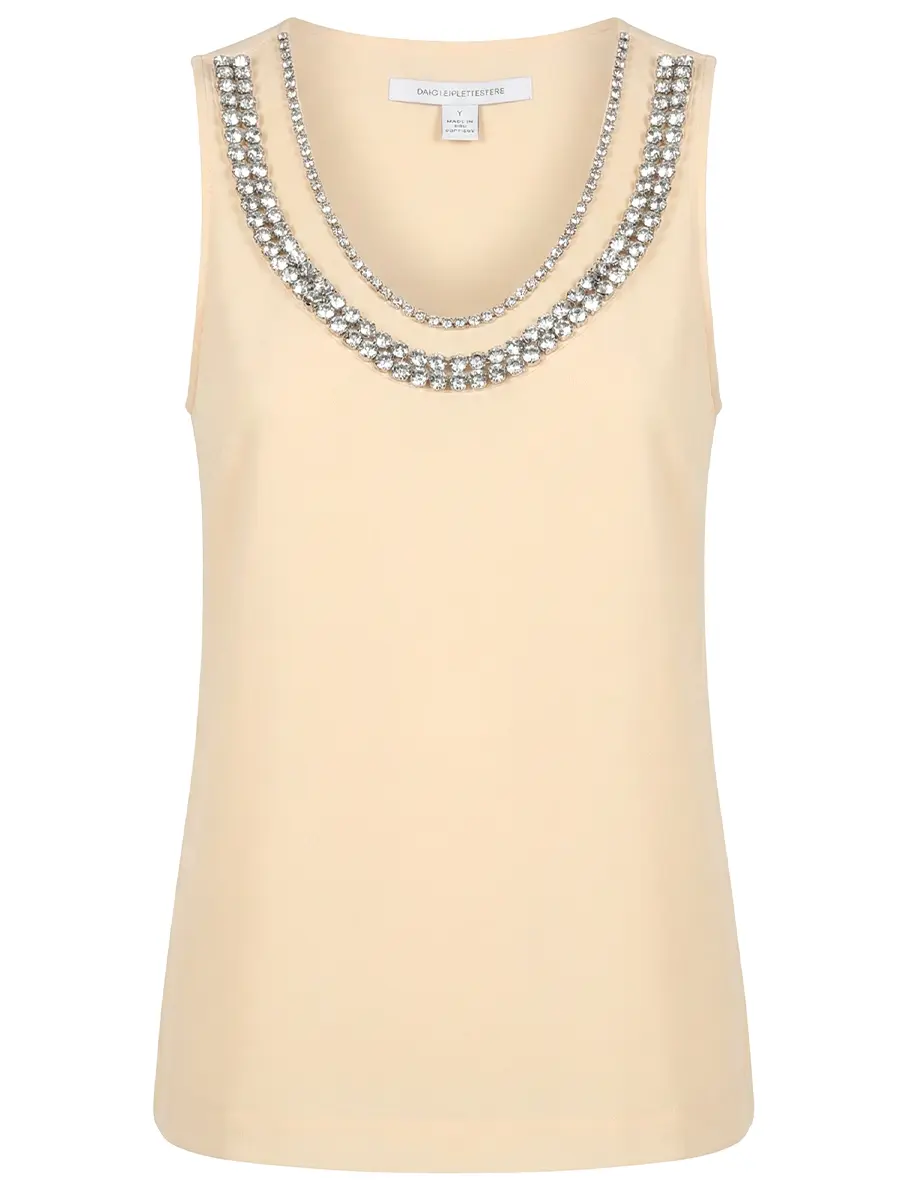 Топ со стразами