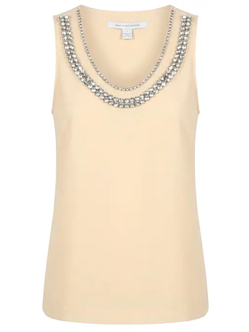 Топ со стразами DIANE VON FURSTENBERG