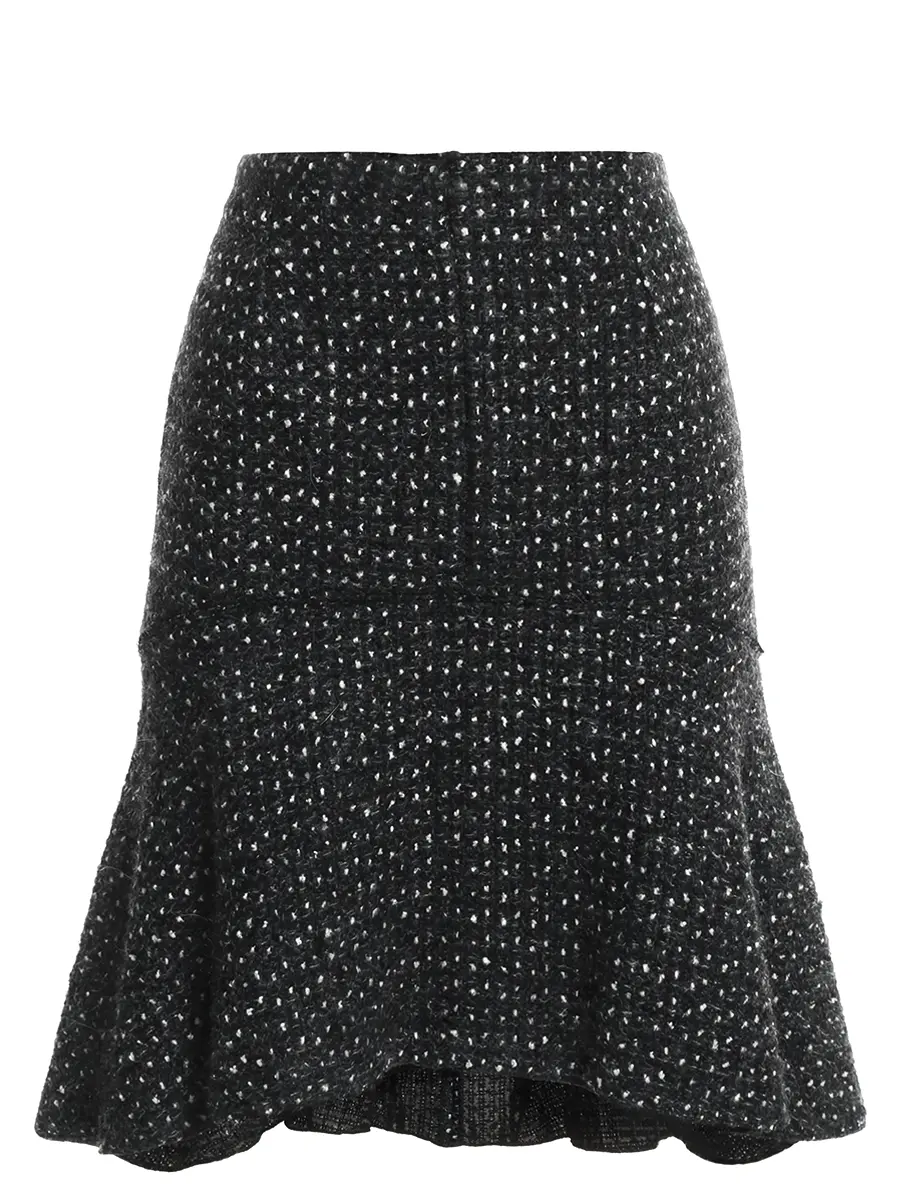 Юбка твидовая