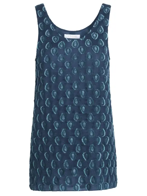 Топ с принтом CHLOE