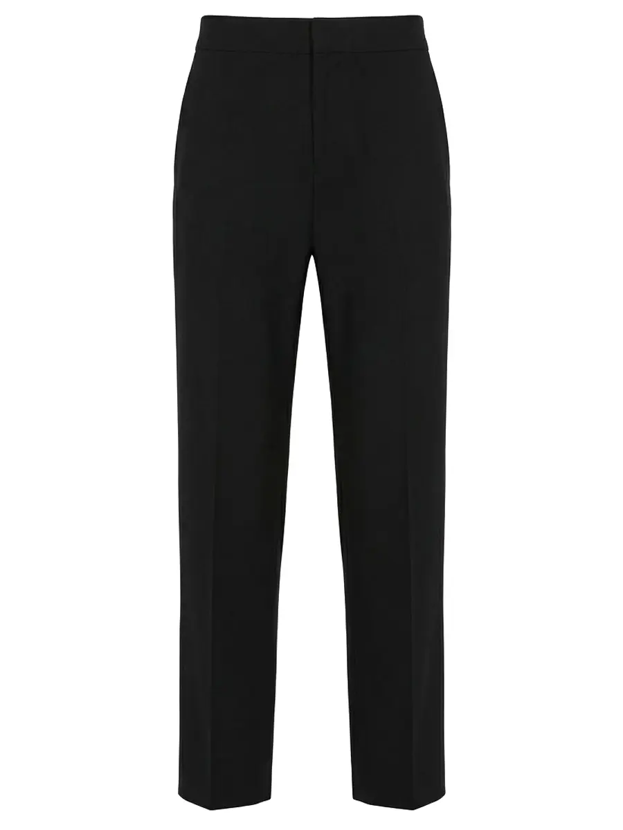 Брюки однотонные