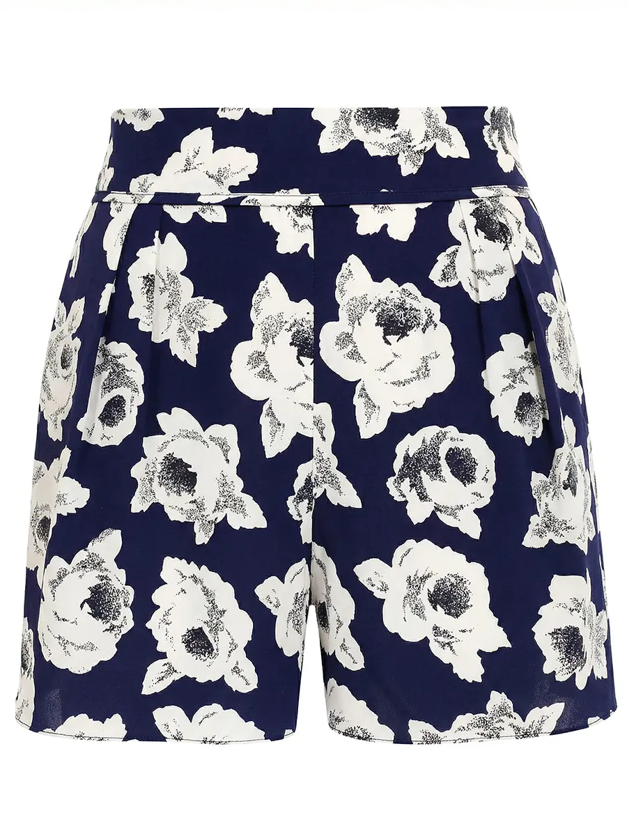 Шорты шелковые