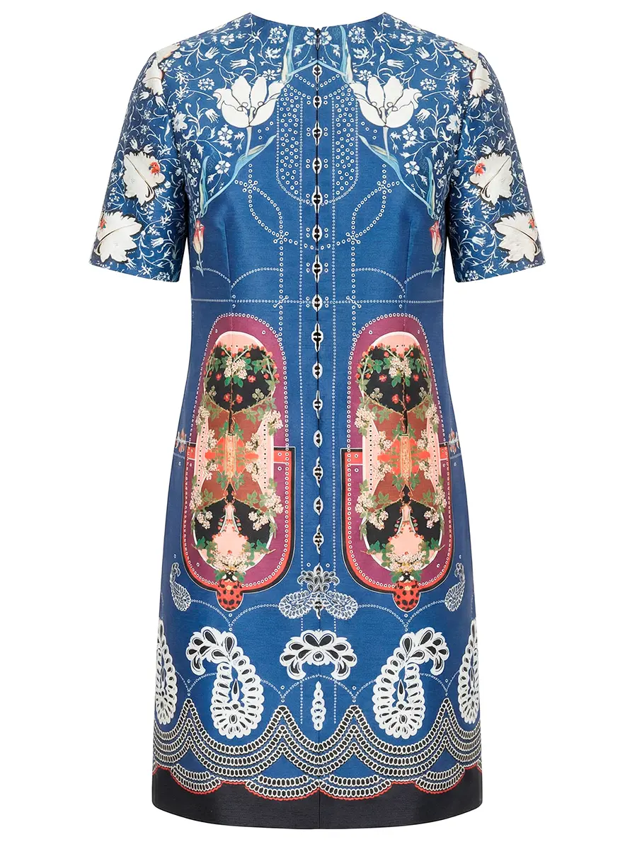 Платье с принтом