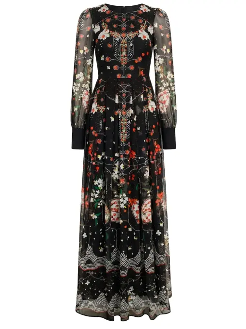 Платье шелковое PICCIONE.PICCIONE