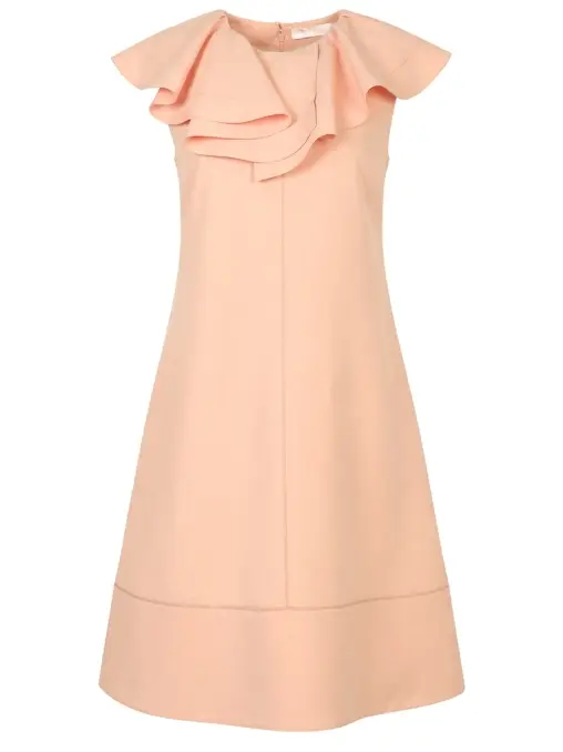 Платье однотонное CHLOE