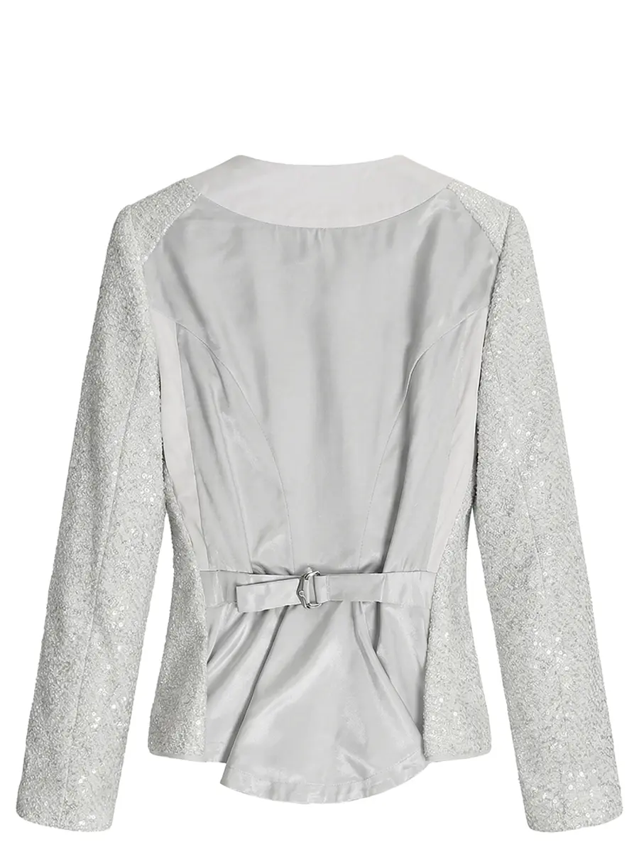 Жакет с пайетками