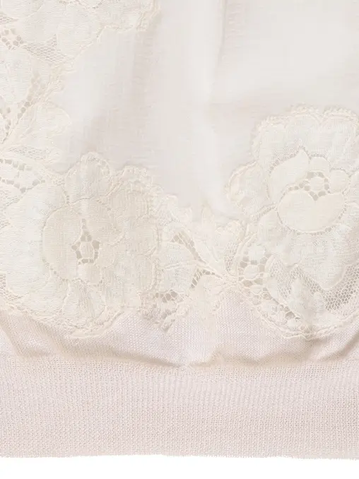 Кардиган с кружевом NINA RICCI