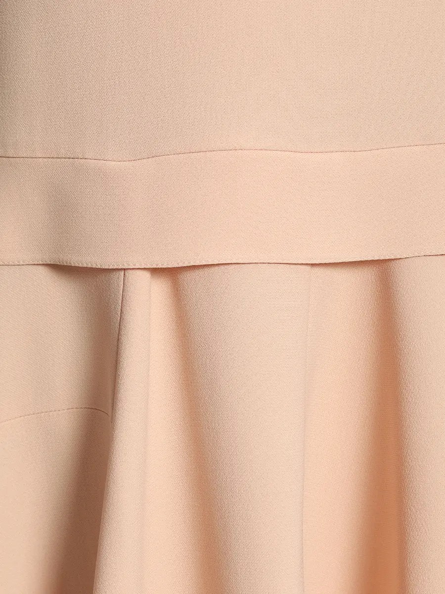 Платье однотонное