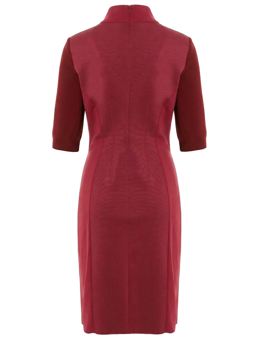 Платье шерстяное