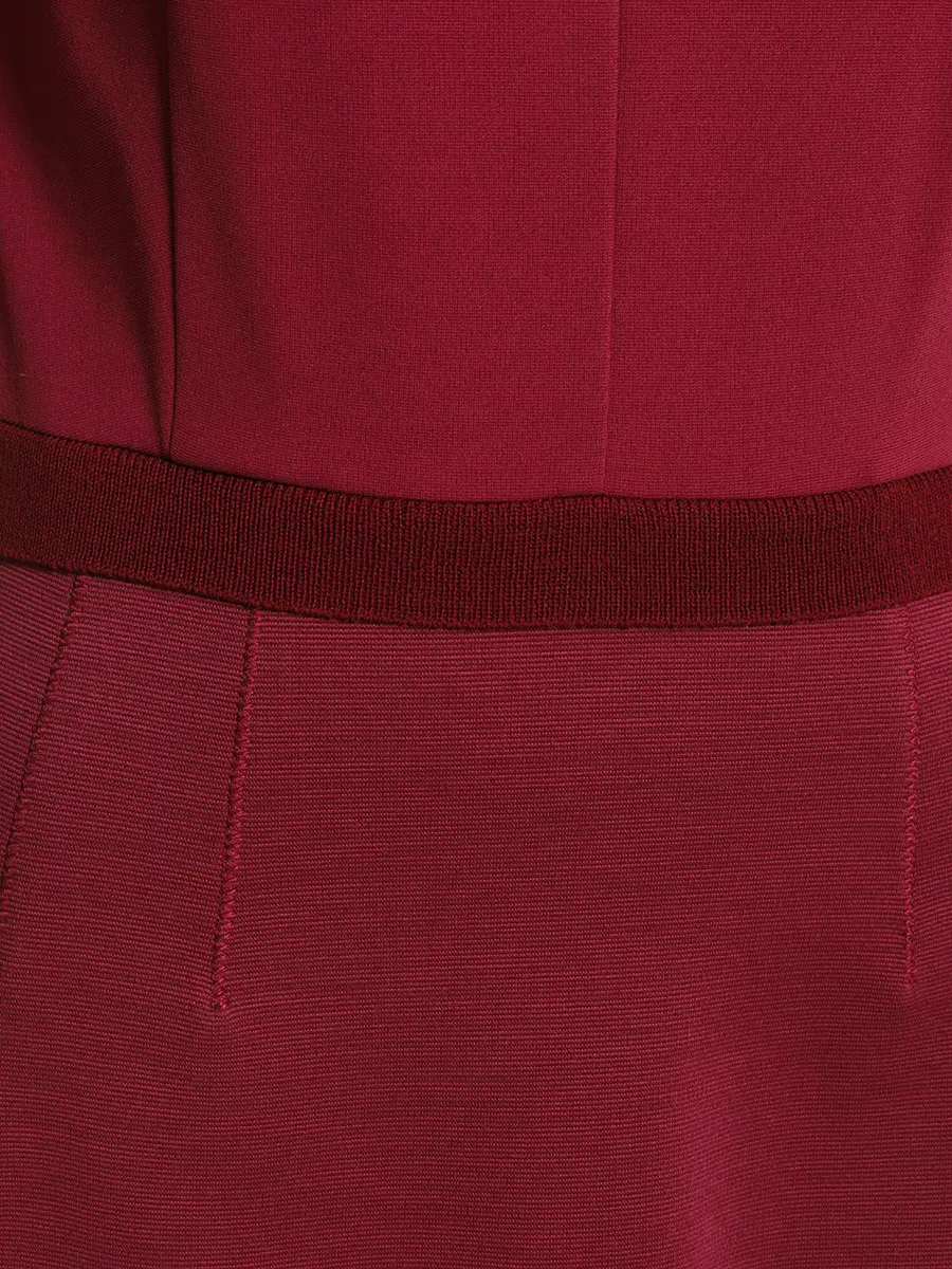 Платье шерстяное