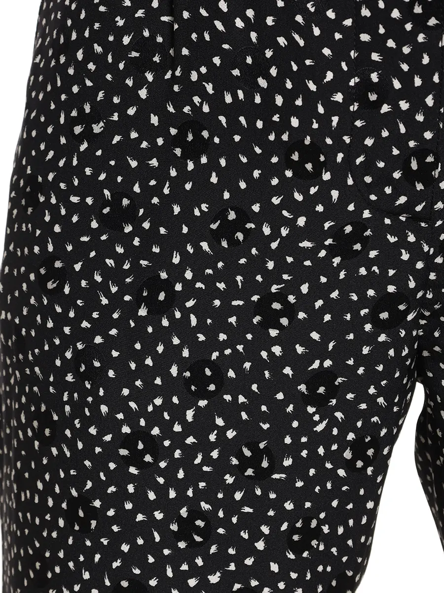 Брюки шелковые