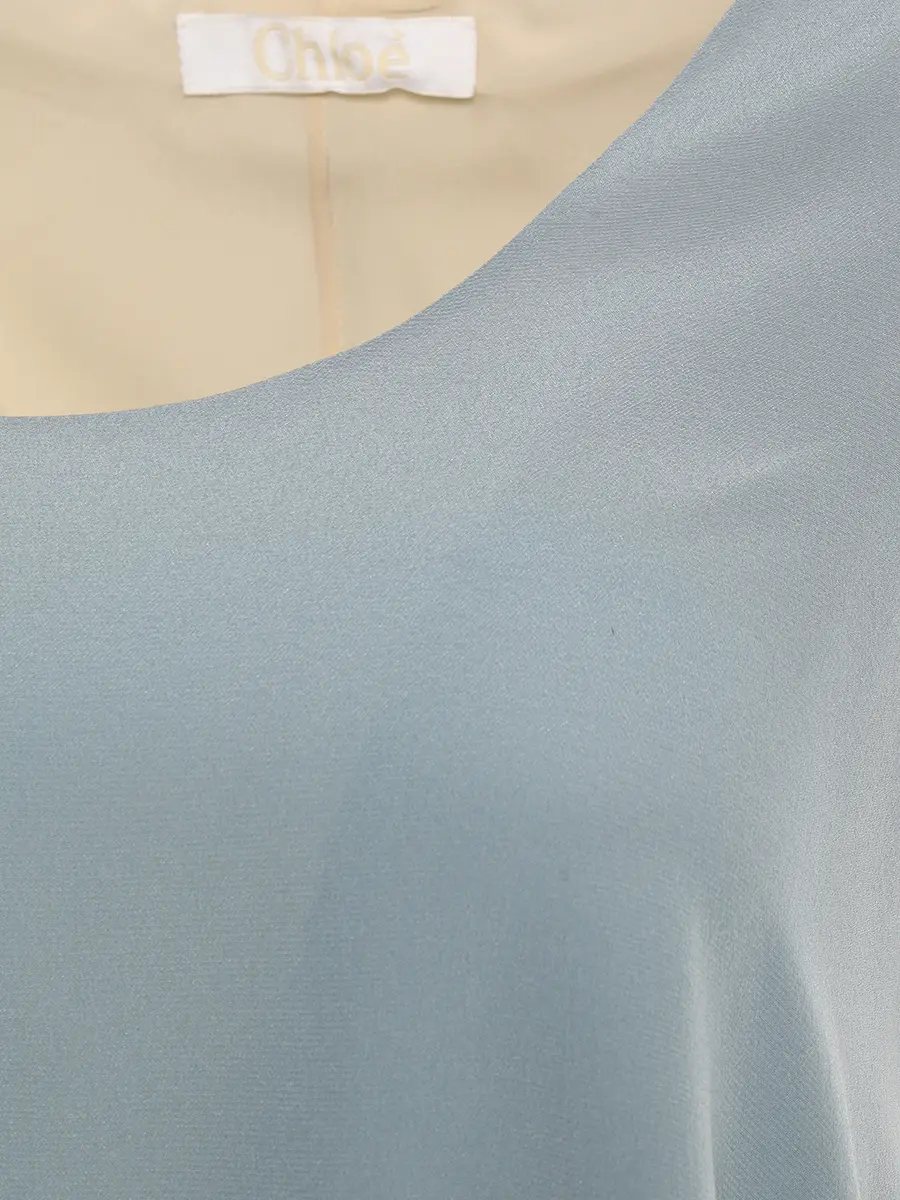 Топ шелковый