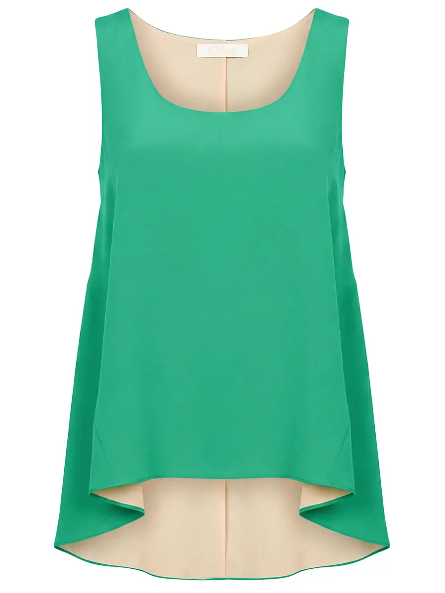 Топ шелковый