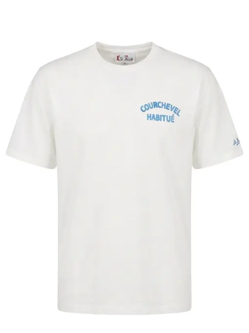 Футболка хлопковая MC2 SAINT BARTH