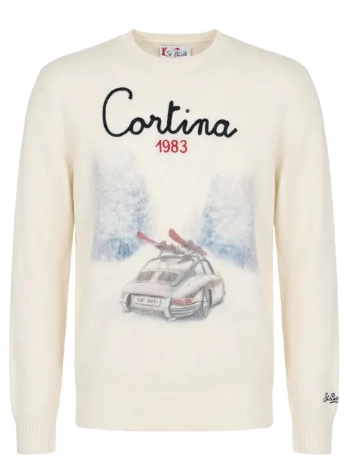 Джемпер из шерсти и кашемира MC2 SAINT BARTH