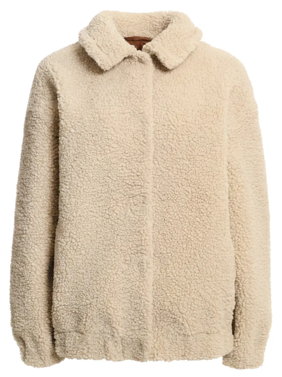 Бомбер из эко-меха