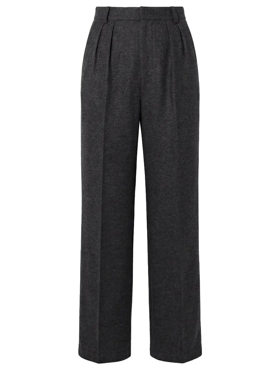 Брюки однотонные