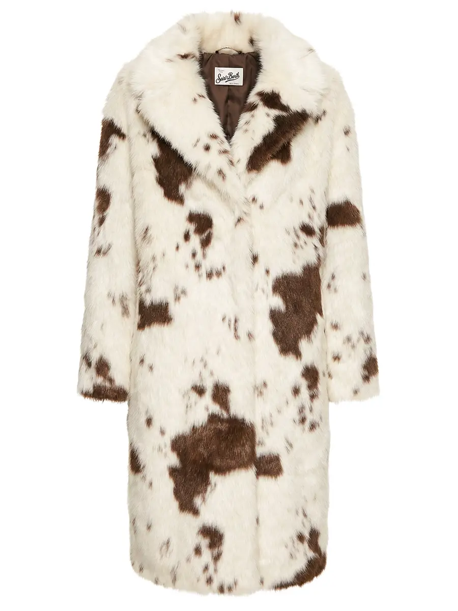 Шуба из эко-меха