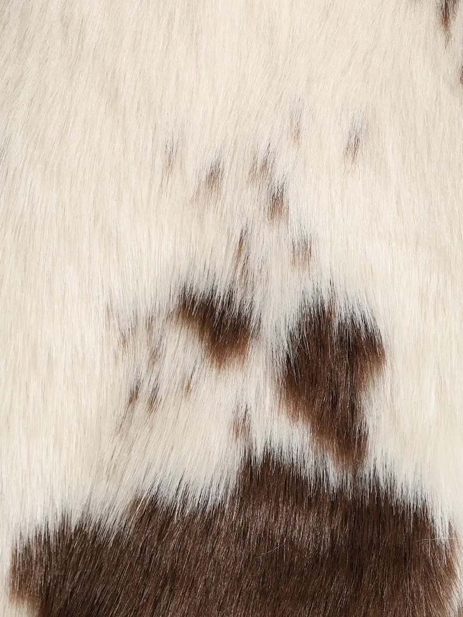 Шуба из эко-меха