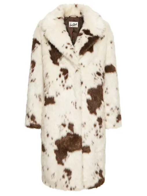 Шуба из эко-меха MC2 SAINT BARTH