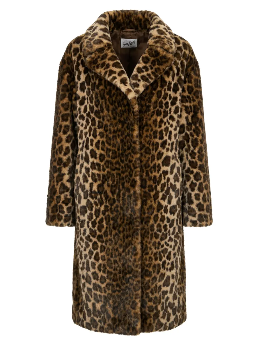 Шуба из эко-меха