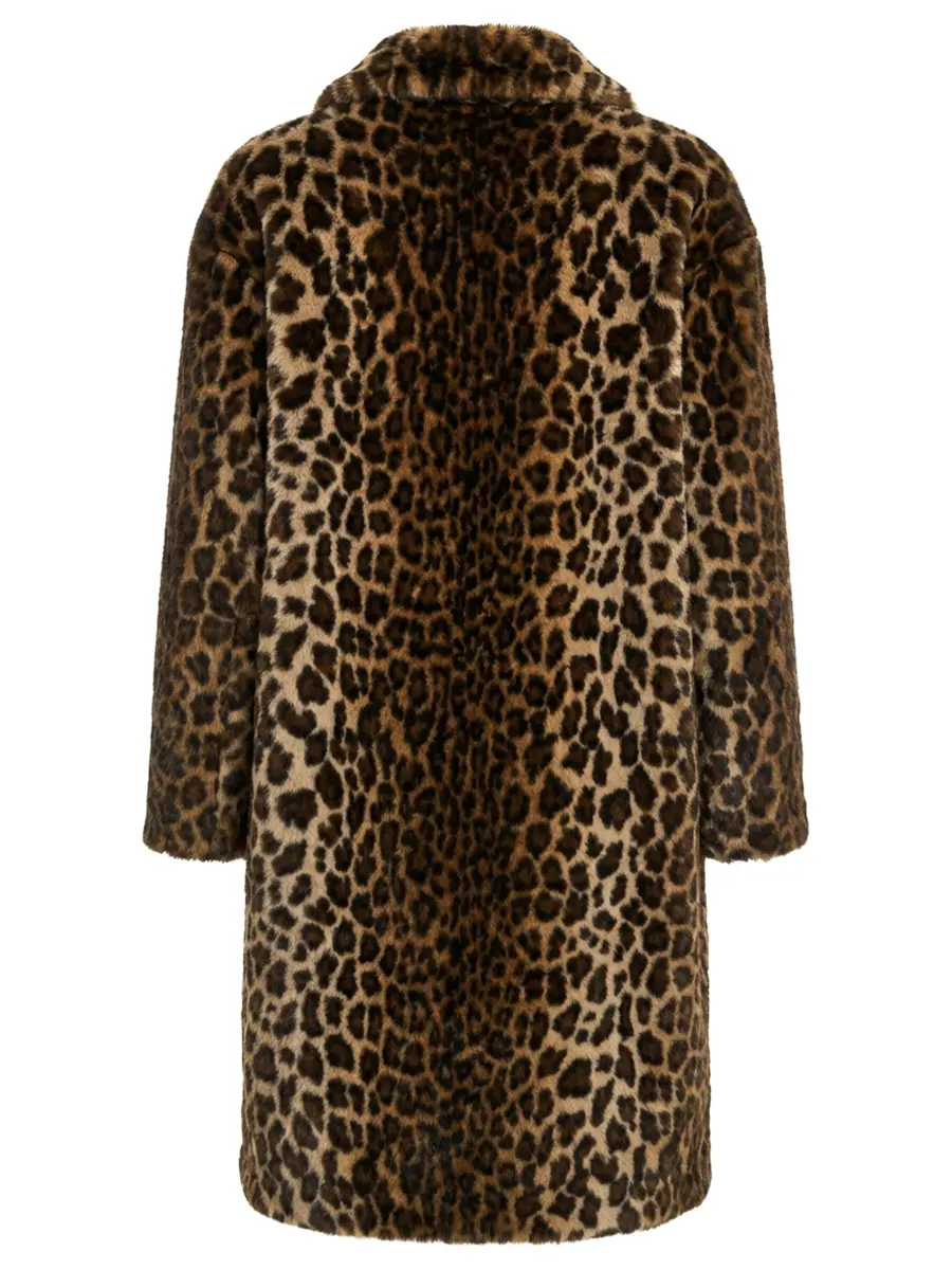 Шуба из эко-меха