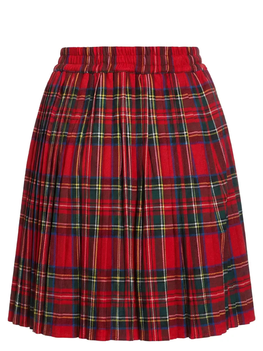 Юбка в клетку