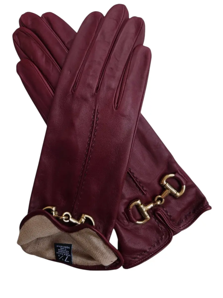 Перчатки кожаные