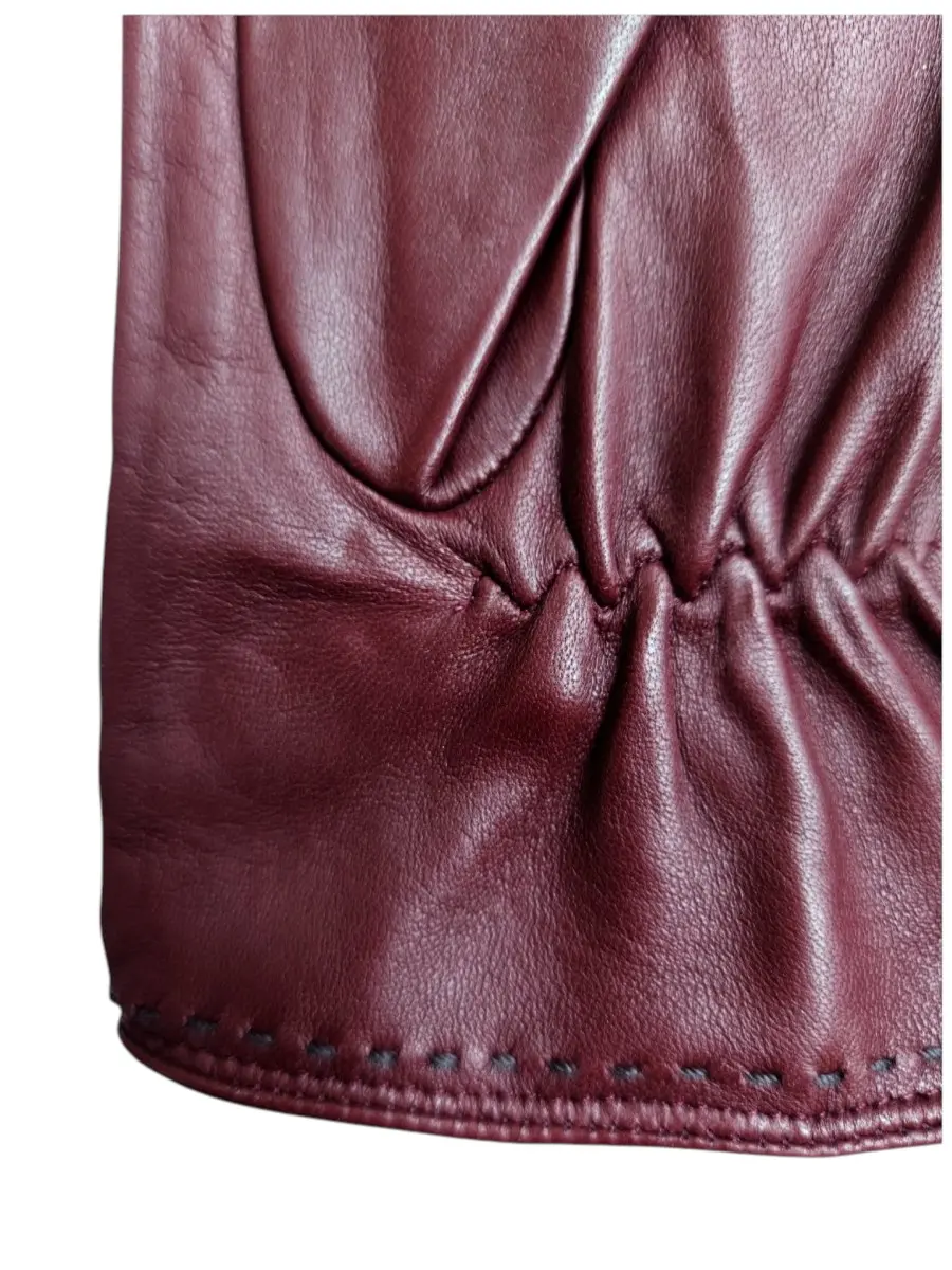 Перчатки кожаные