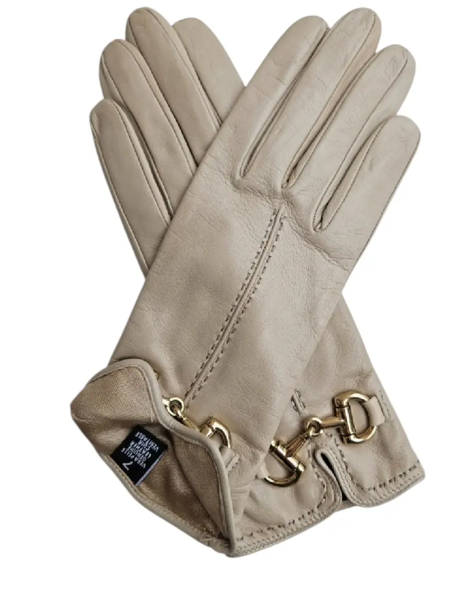 Перчатки кожаные