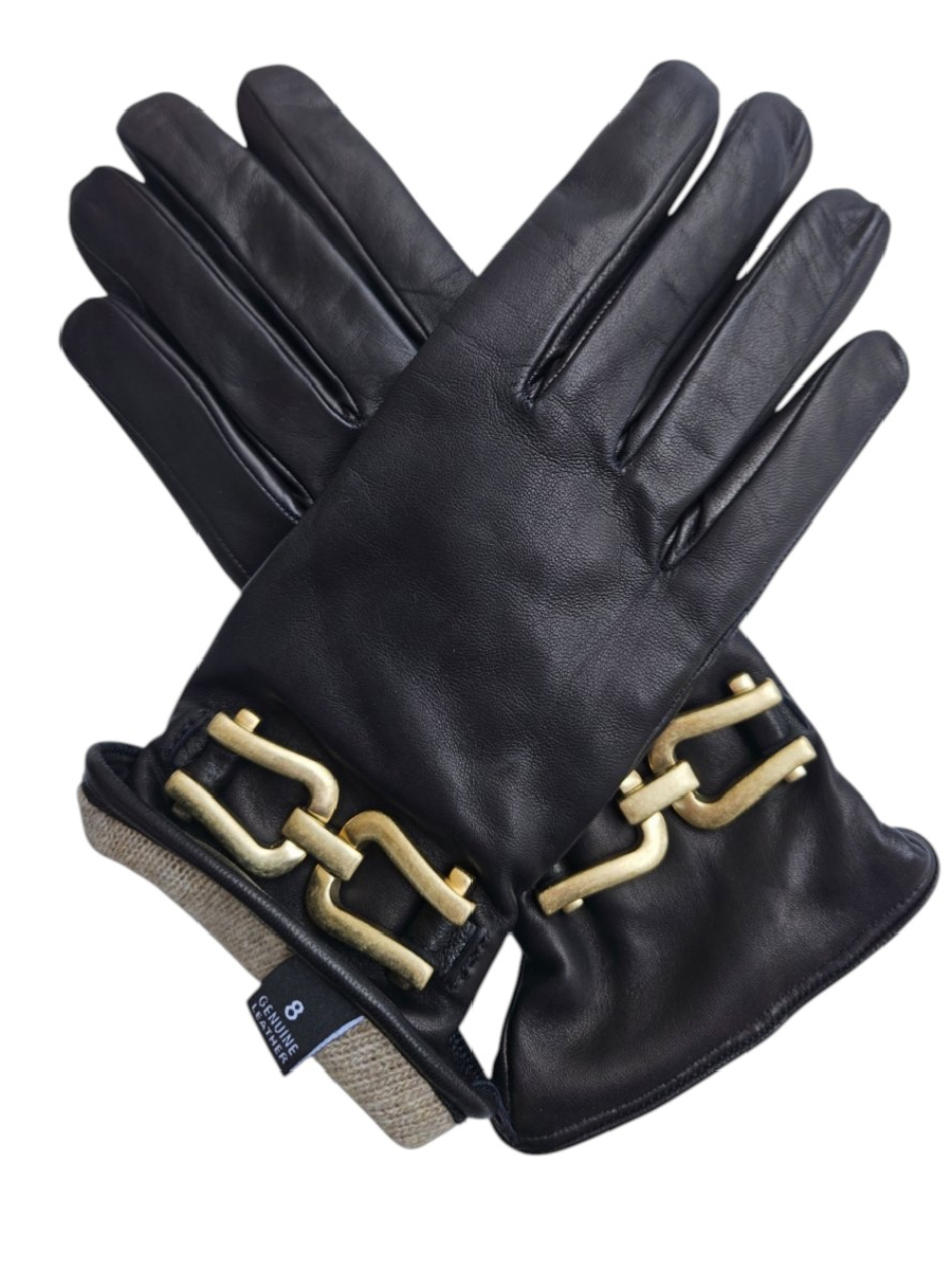 Перчатки кожаные