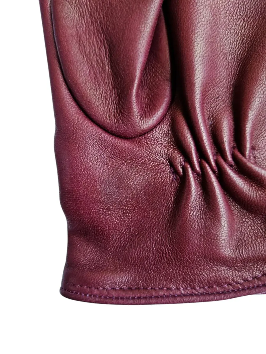 Перчатки кожаные